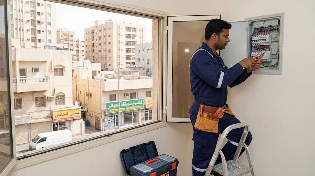 فني كهربائي منازل بحولي