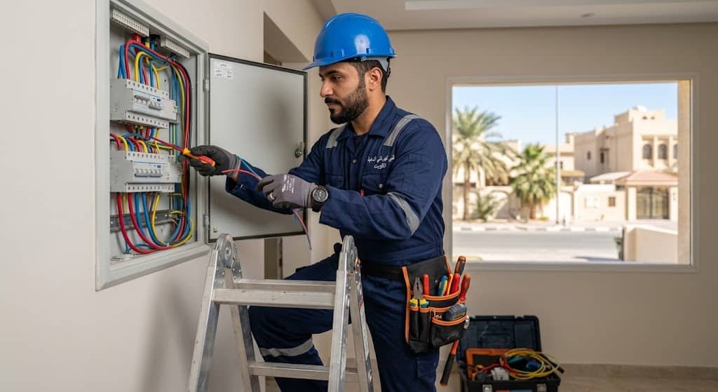فنى كهربائى الدعيه بالكويت