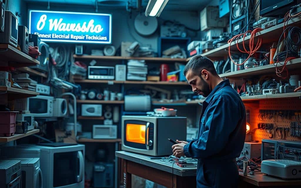 فني تصليح اجهزه كهربائيه