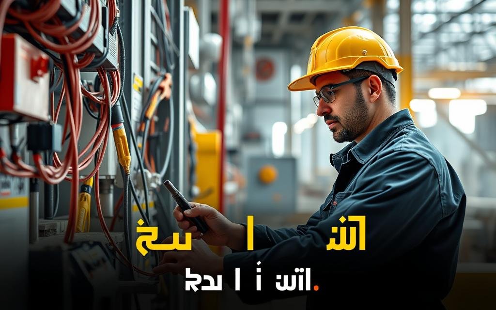 العارضية الصناعية فنى كهربائى