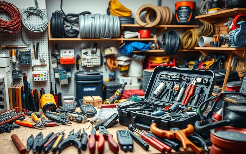 أدوات ومعدات فني كهربائي الأحمدي