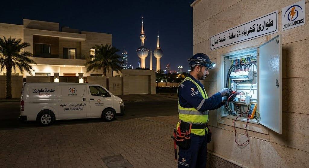 كهربائي منازل بالكويت توصيل وتصليح كهرباء المنازل
