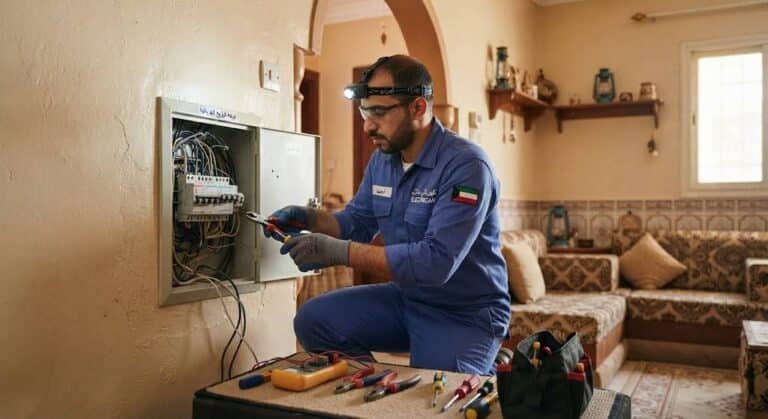 كهربائي منازل رخيص بالكويت